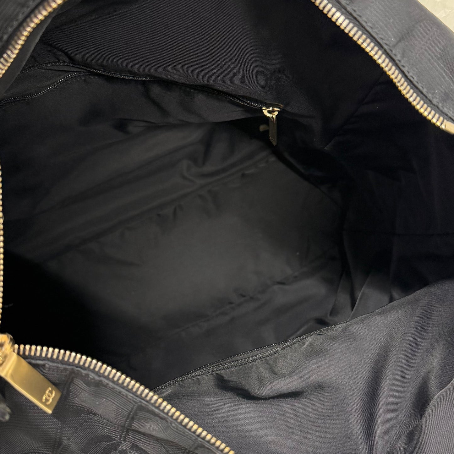 Chanel Ligne Nylon Tote Bag
