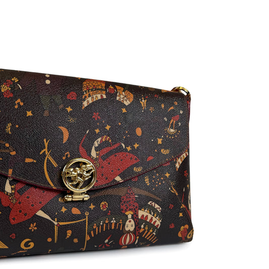 Piero Guidi Magic Circus Crossbody Bag