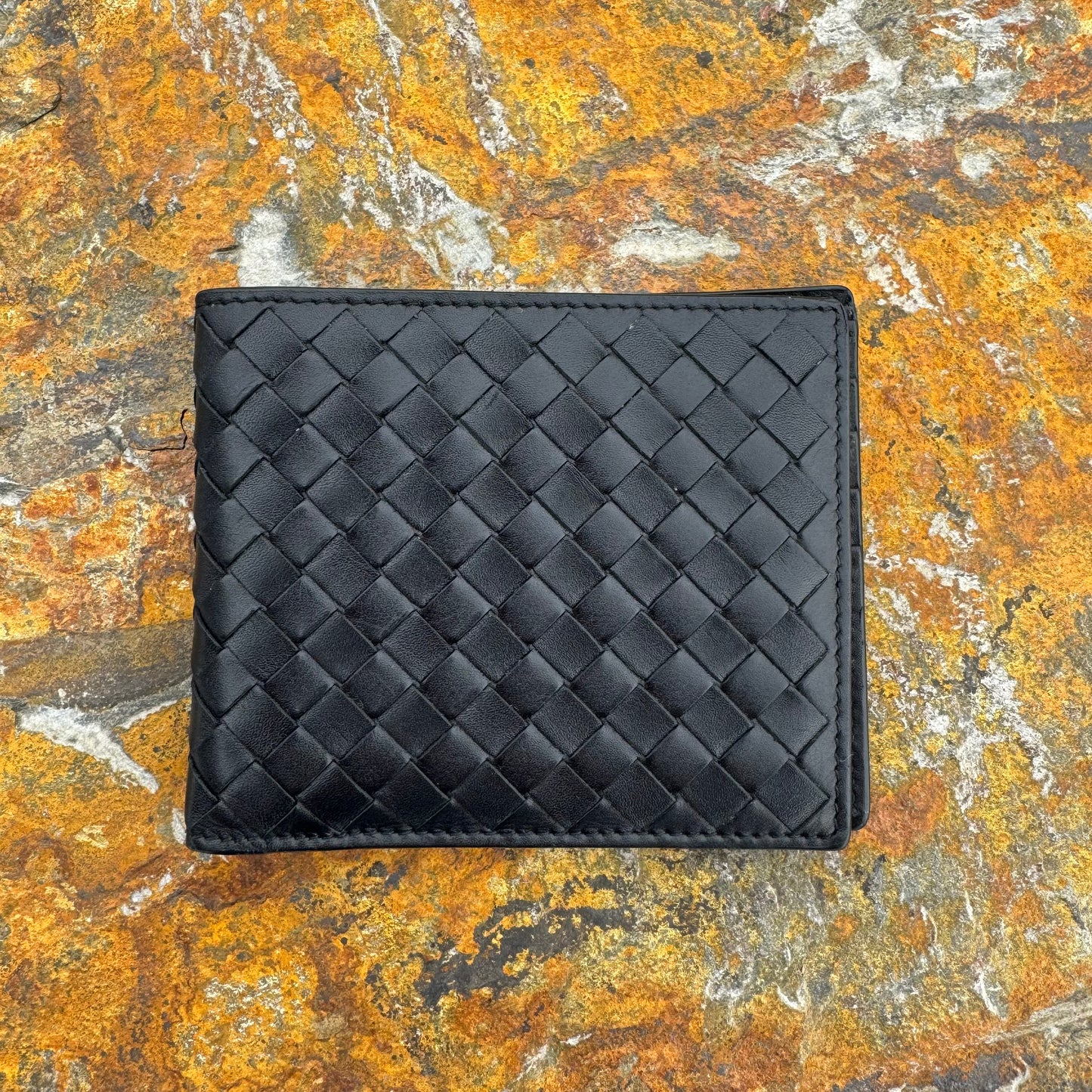 Bottega Veneta Intrecciato Leather Bi-Fold Wallet