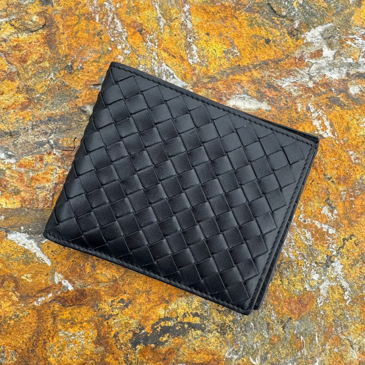 Bottega Veneta Intrecciato Leather Bi-Fold Wallet