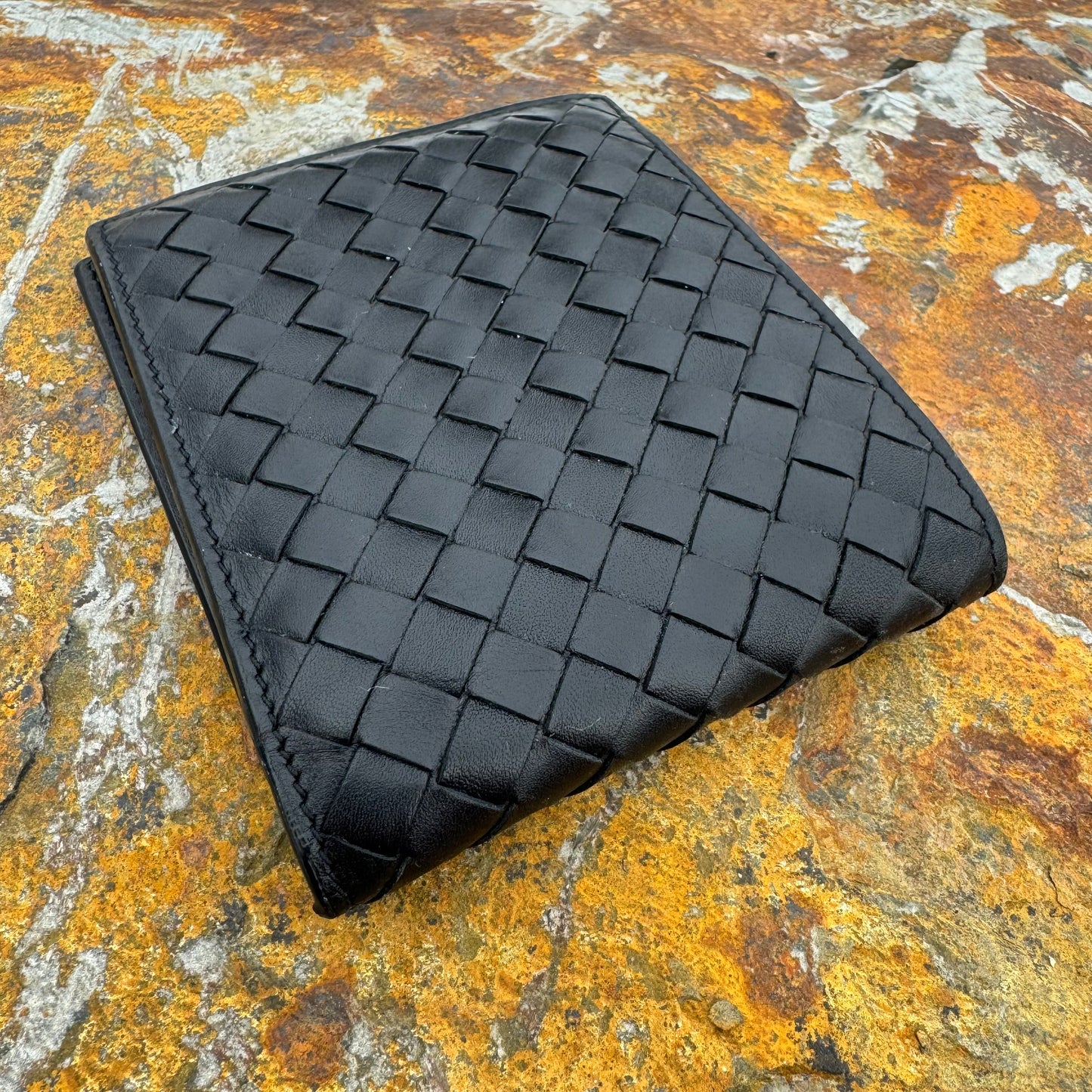 Bottega Veneta Intrecciato Leather Bi-Fold Wallet