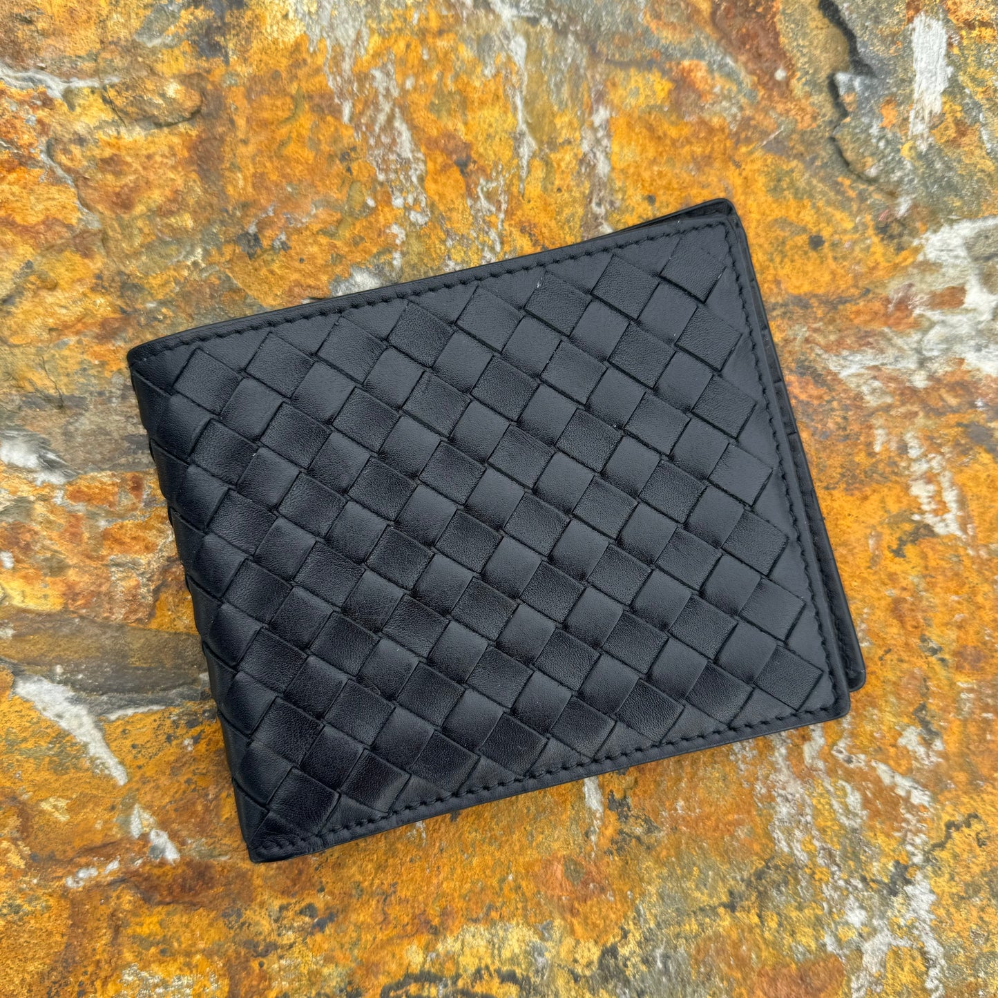 Bottega Veneta Intrecciato Leather Bi-Fold Wallet