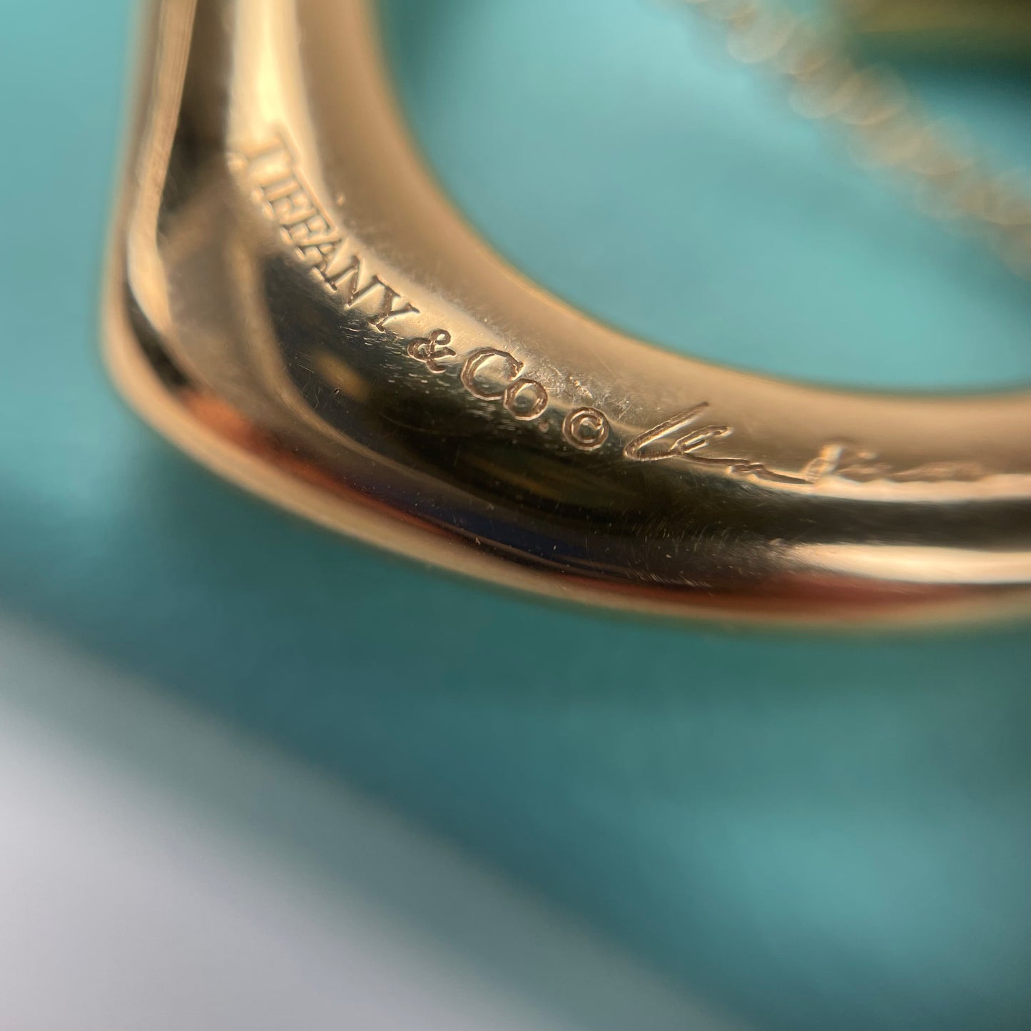 Tiffany Open Heart Necklace