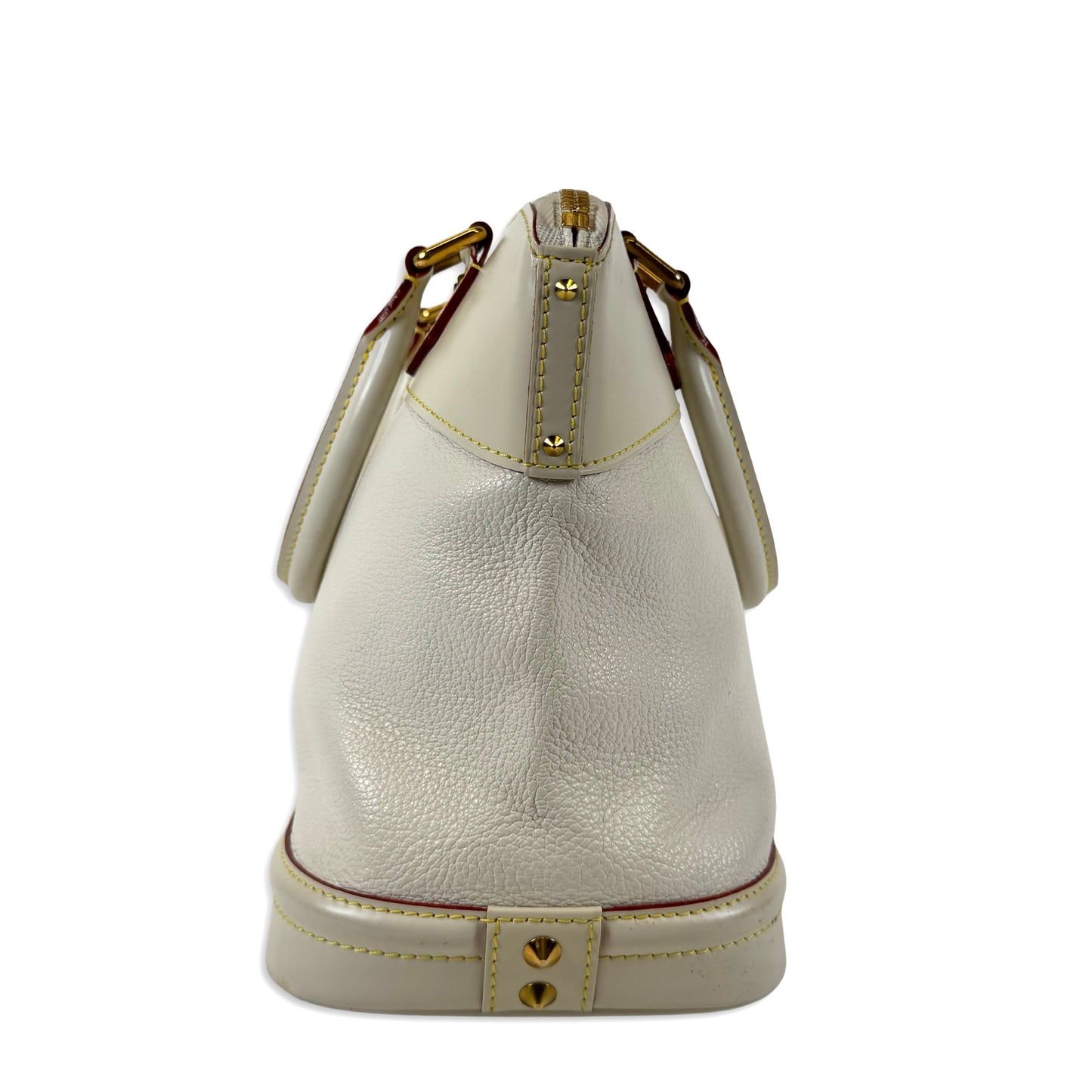 Louis Vuitton Lockit Suhali White Bag