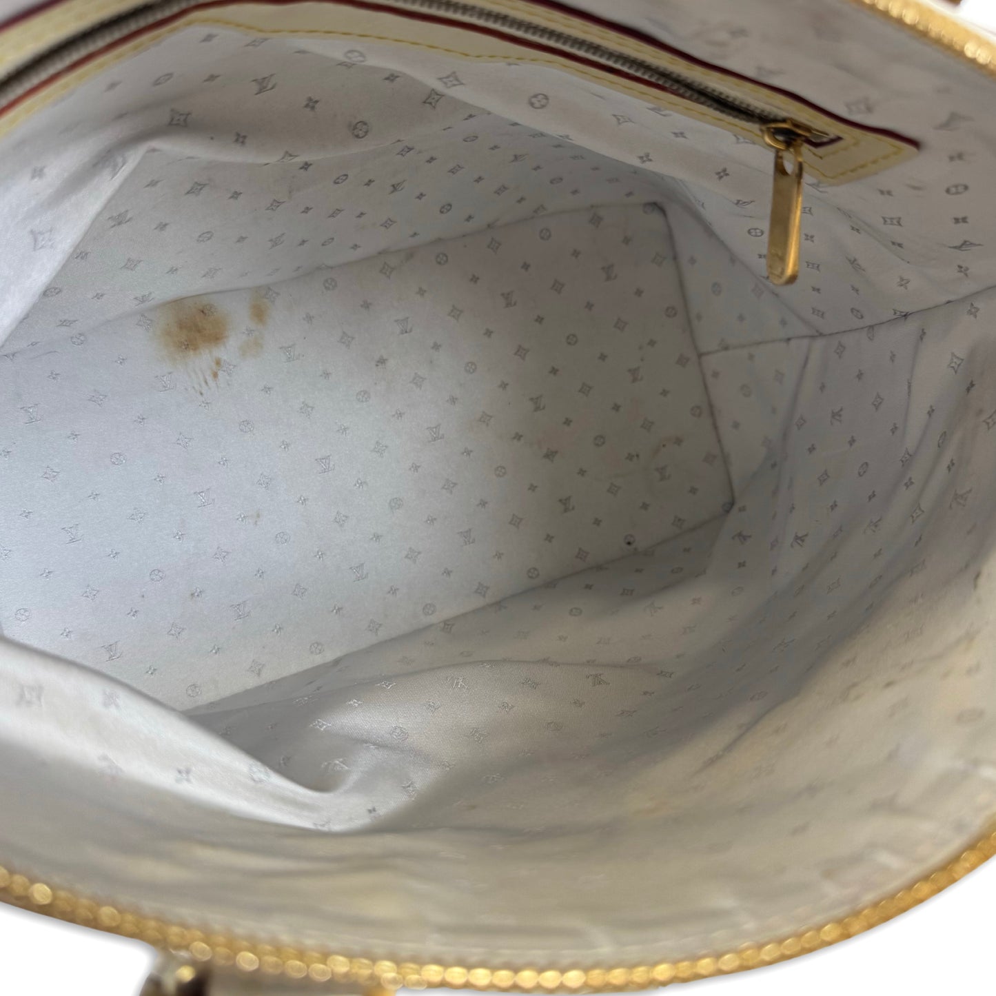Louis Vuitton Lockit Suhali White Bag
