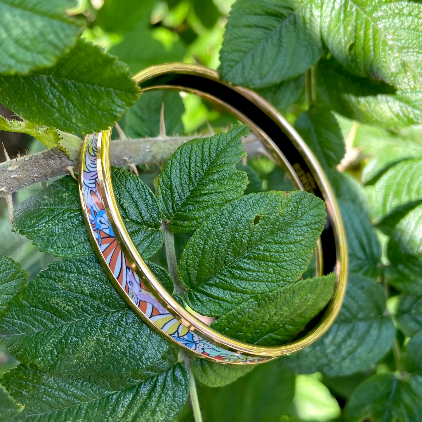 Hermès Animaux Camoufles Bangle Bracelet