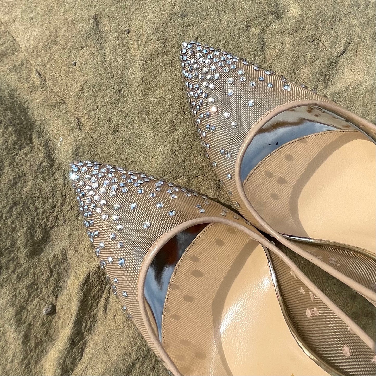 Christian Louboutin Follies Strass Pumps