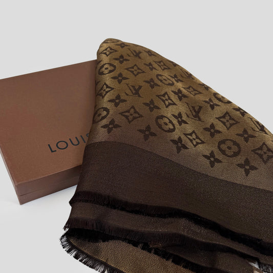 Louis Vuitton Monogram Shine Shawl