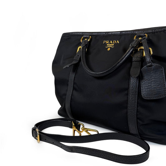 Prada Tessuto Nylon 2-Way Bag