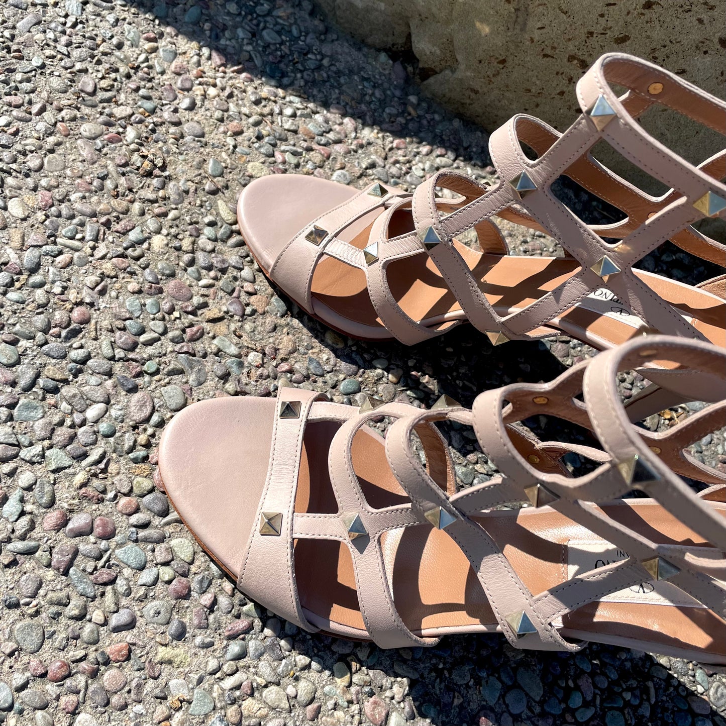 Valentino Rockstud Heeled Shoes