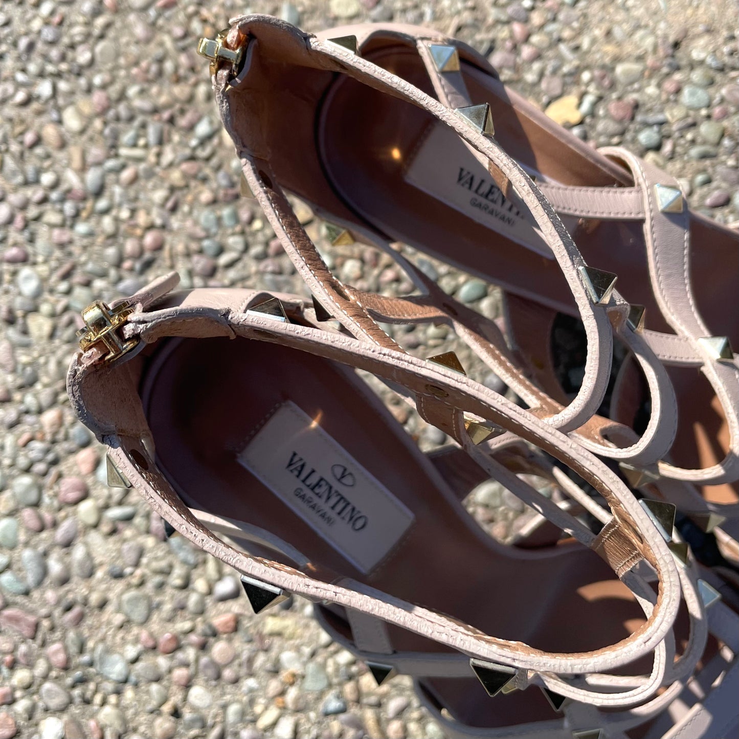 Valentino Rockstud Heeled Shoes