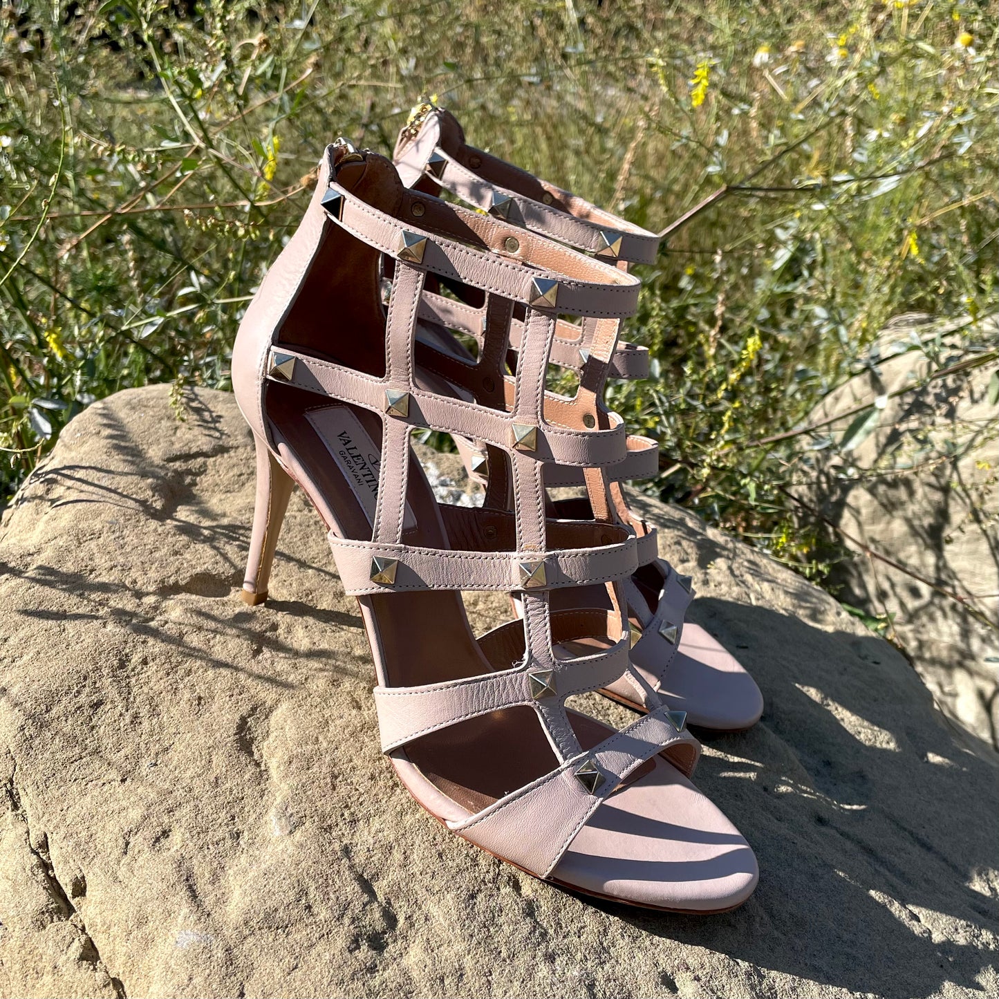 Valentino Rockstud Heeled Shoes