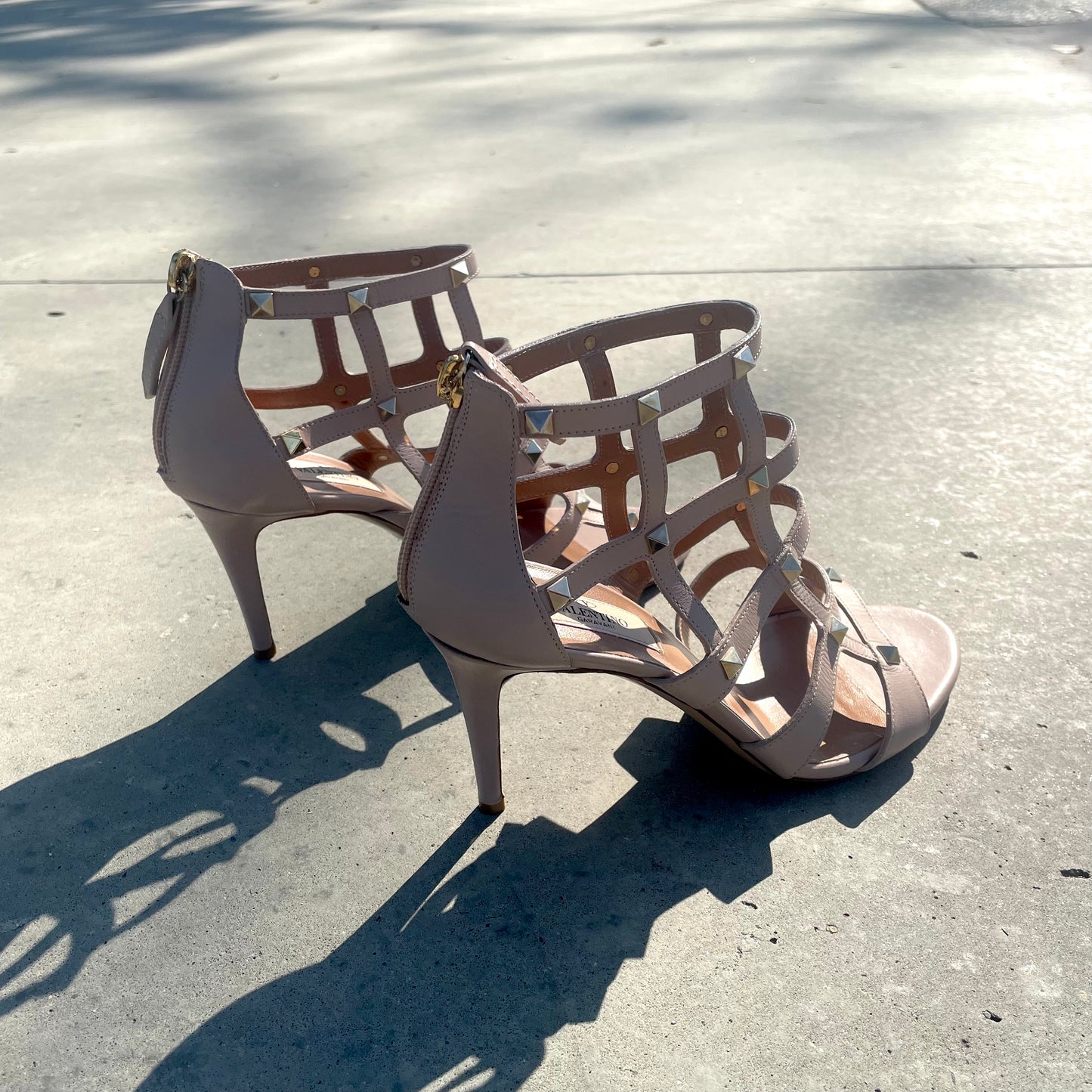Valentino Rockstud Heeled Shoes