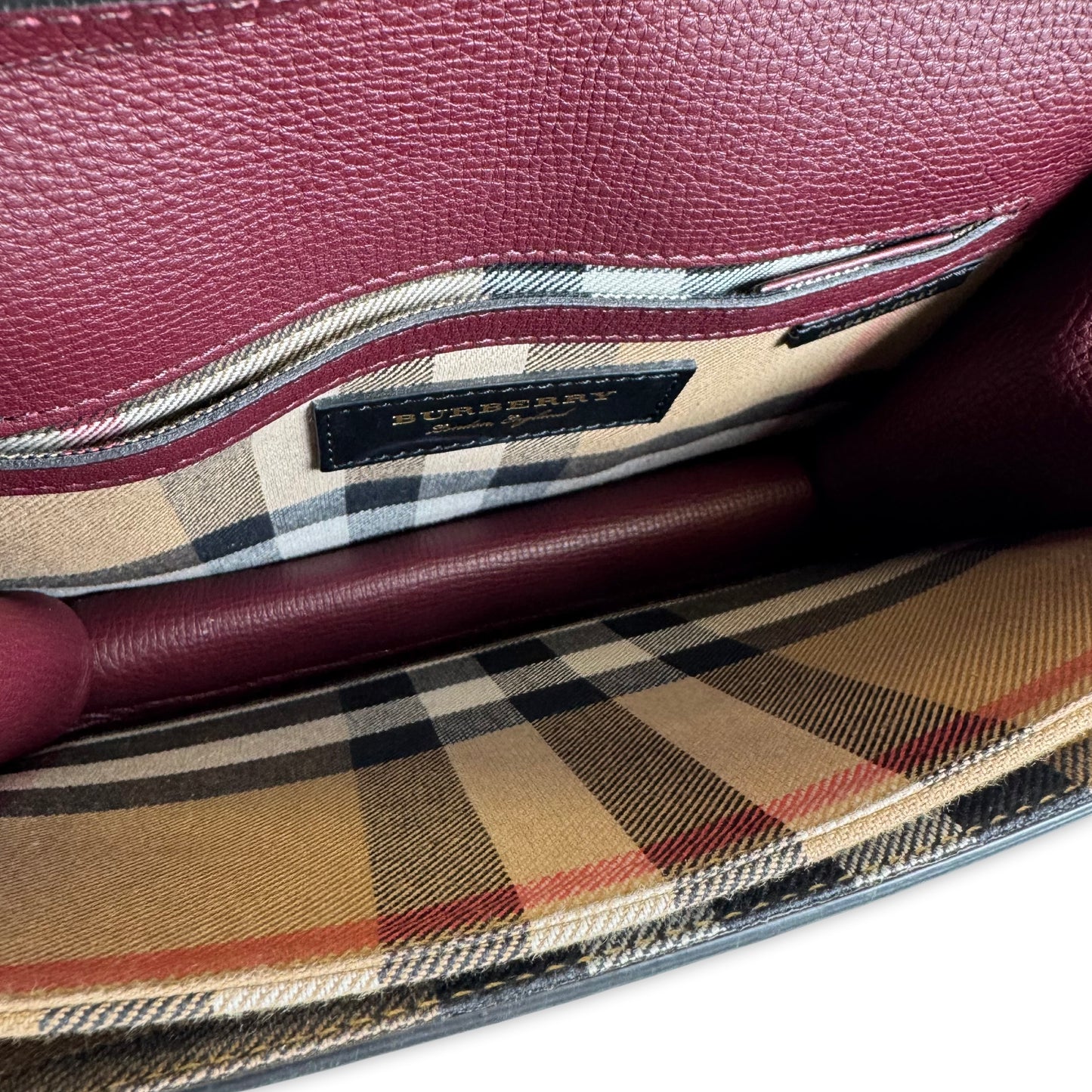 Burberry Macken Brogue Crossbody Bag