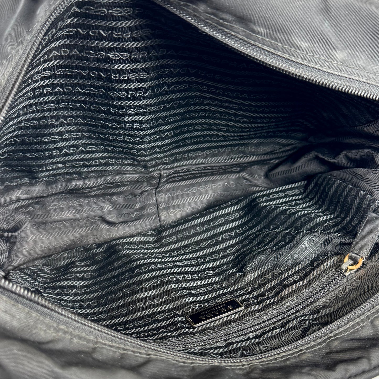 Prada Nylon Two Pockets Bag