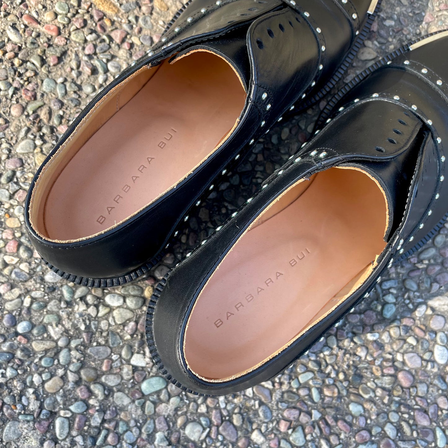 Barbara Bui Leather Oxfords