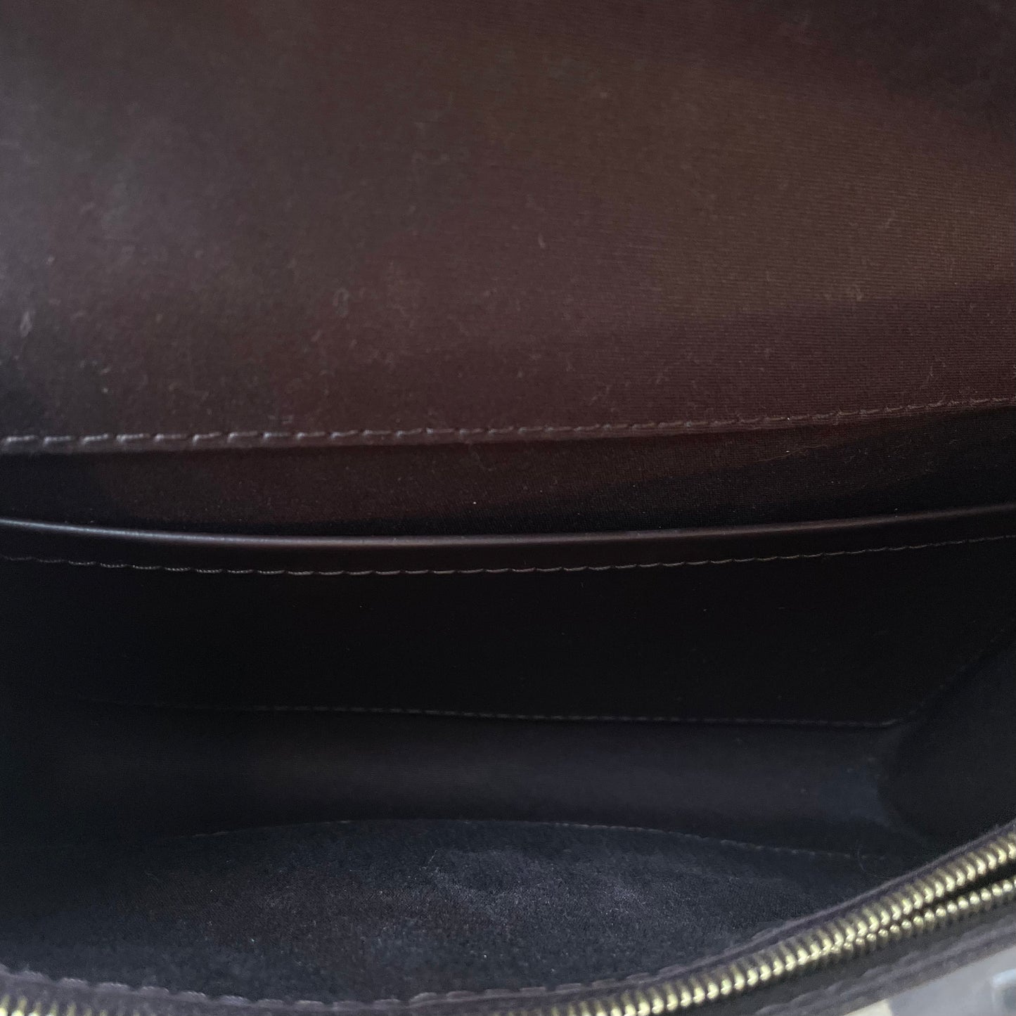 Louis Vuitton Vernis Louise Chain Clutch