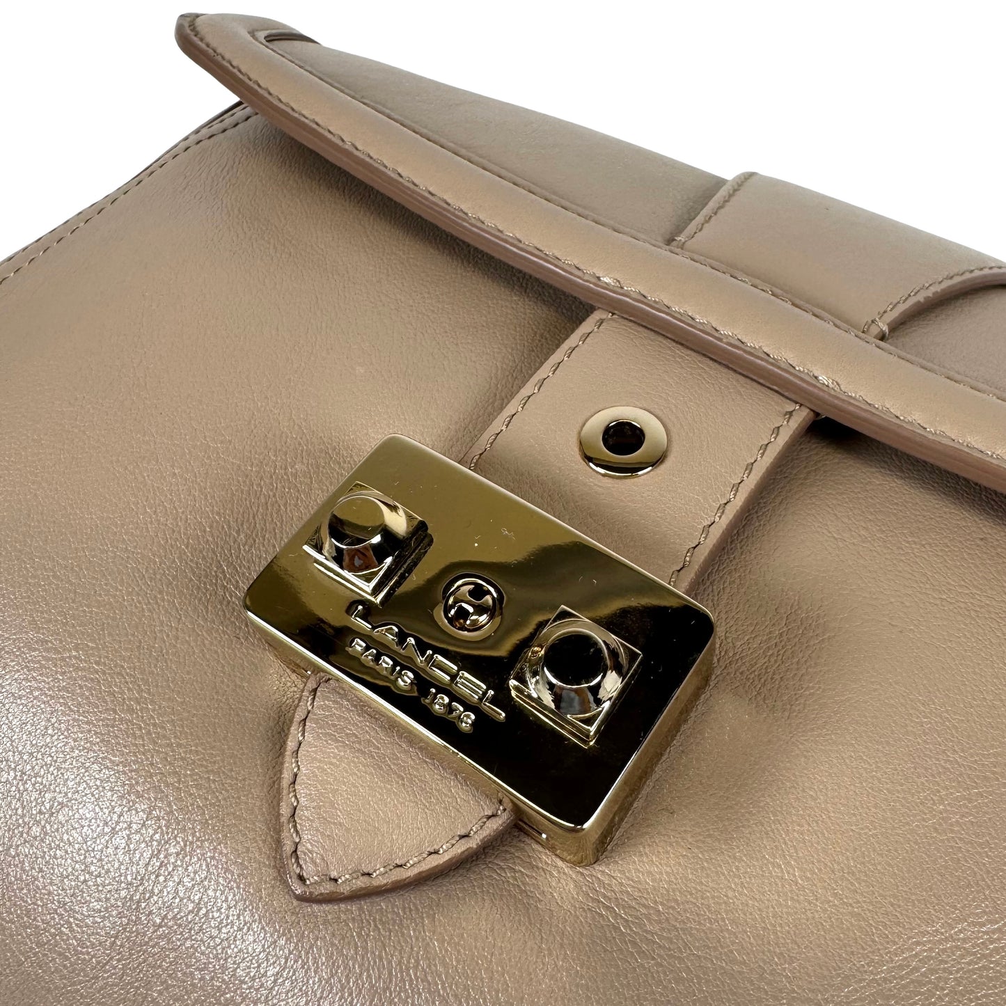 Lancel Leather Clutch