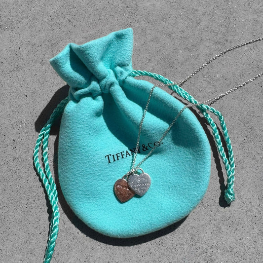 Tiffany Double Heart Necklace