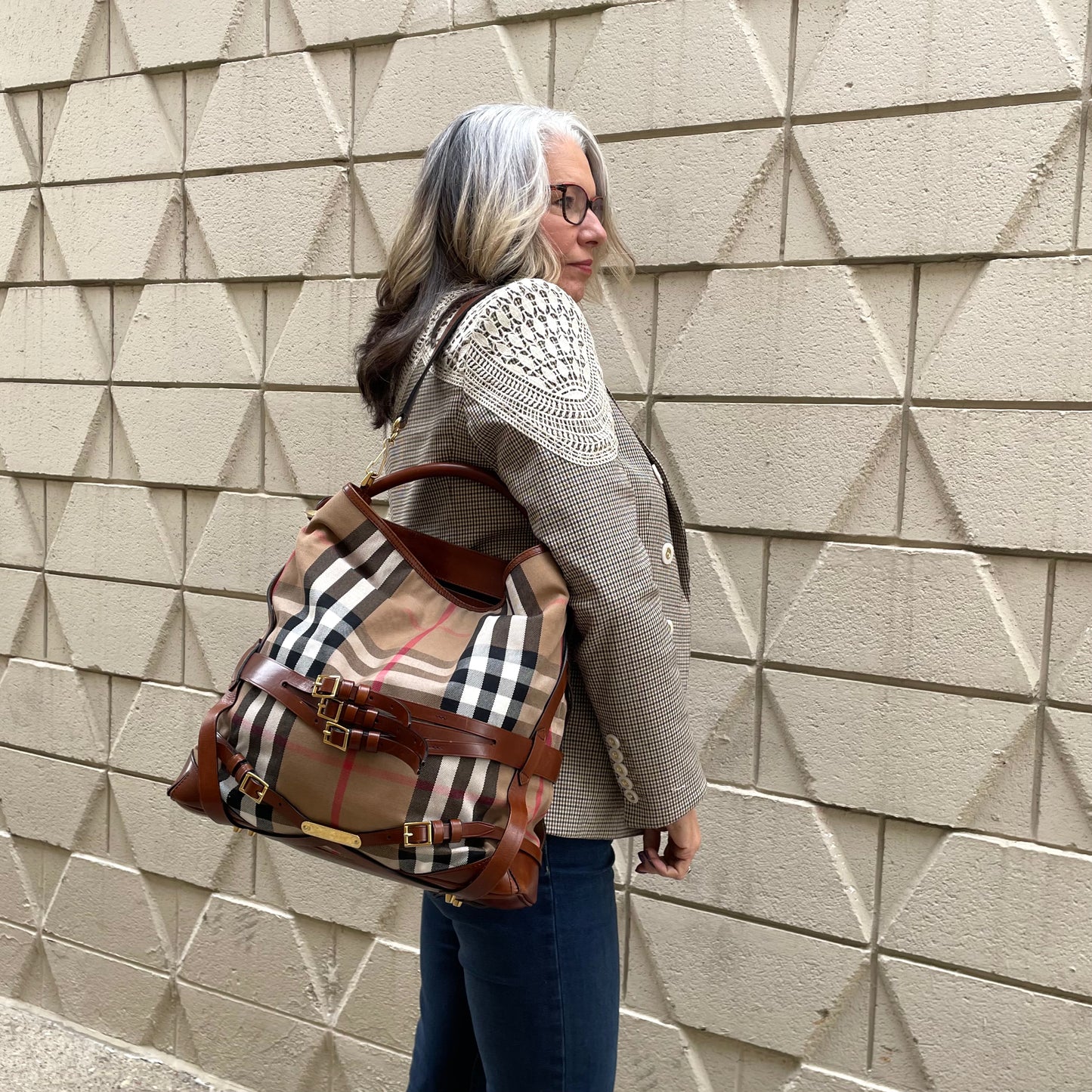 Burberry Bridle Gosford Bag