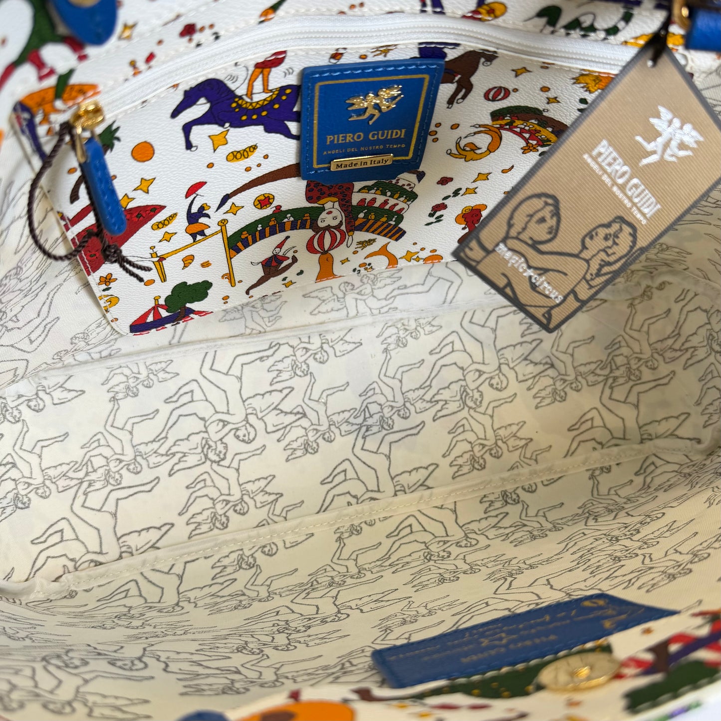 Piero Guidi Magic Circus Tote Bag