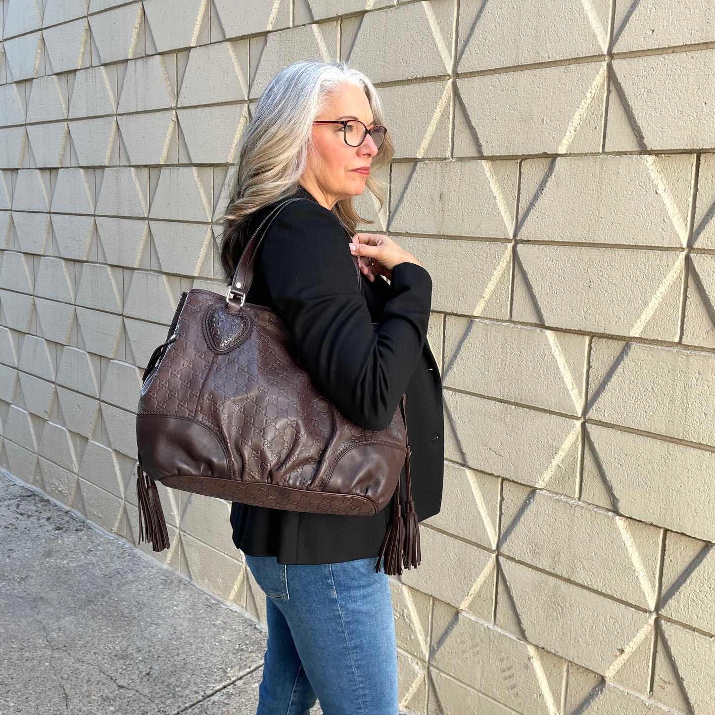 Gucci Tribeca Guccissima Tote Bag