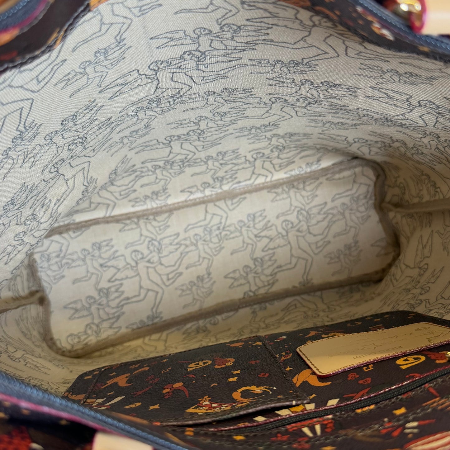Piero Guidi Magic Circus Tall Tote Bag