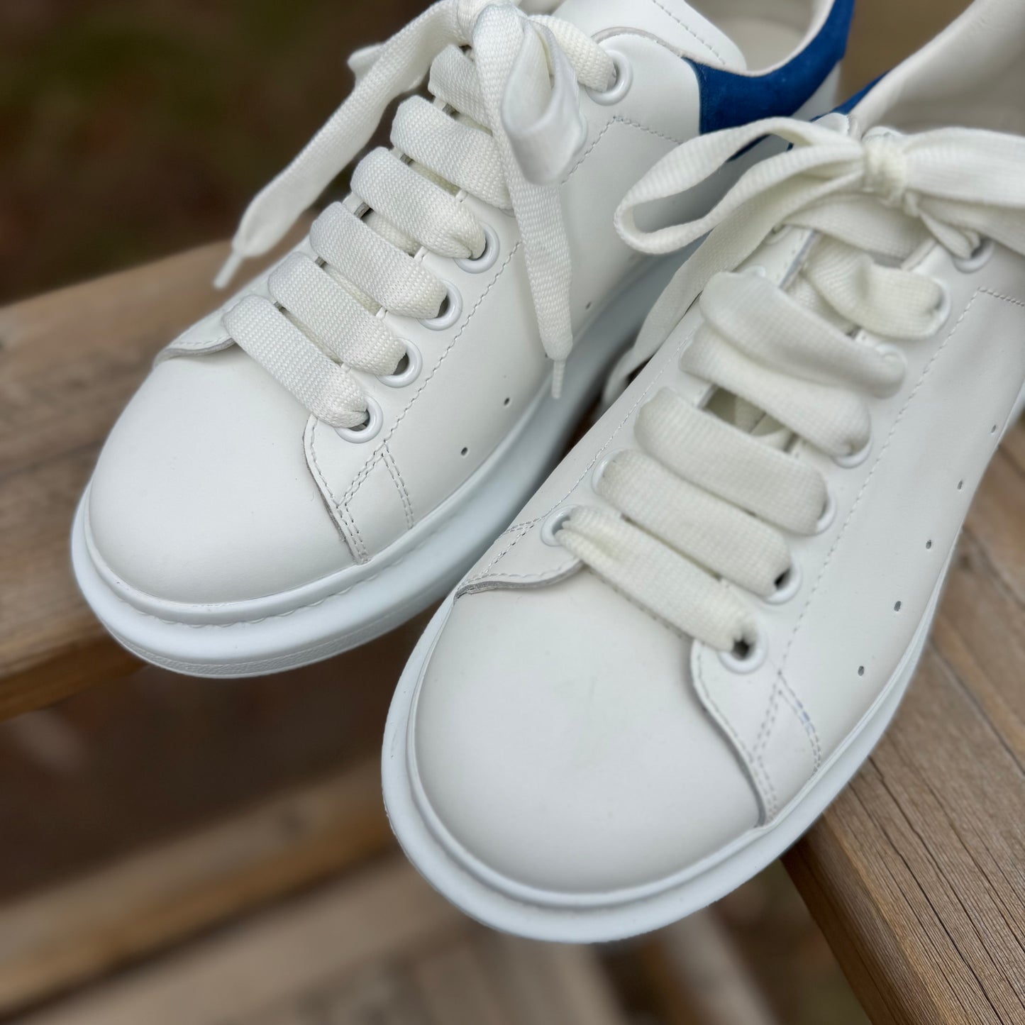 Alexander McQueen Oversized Leather Sneakers