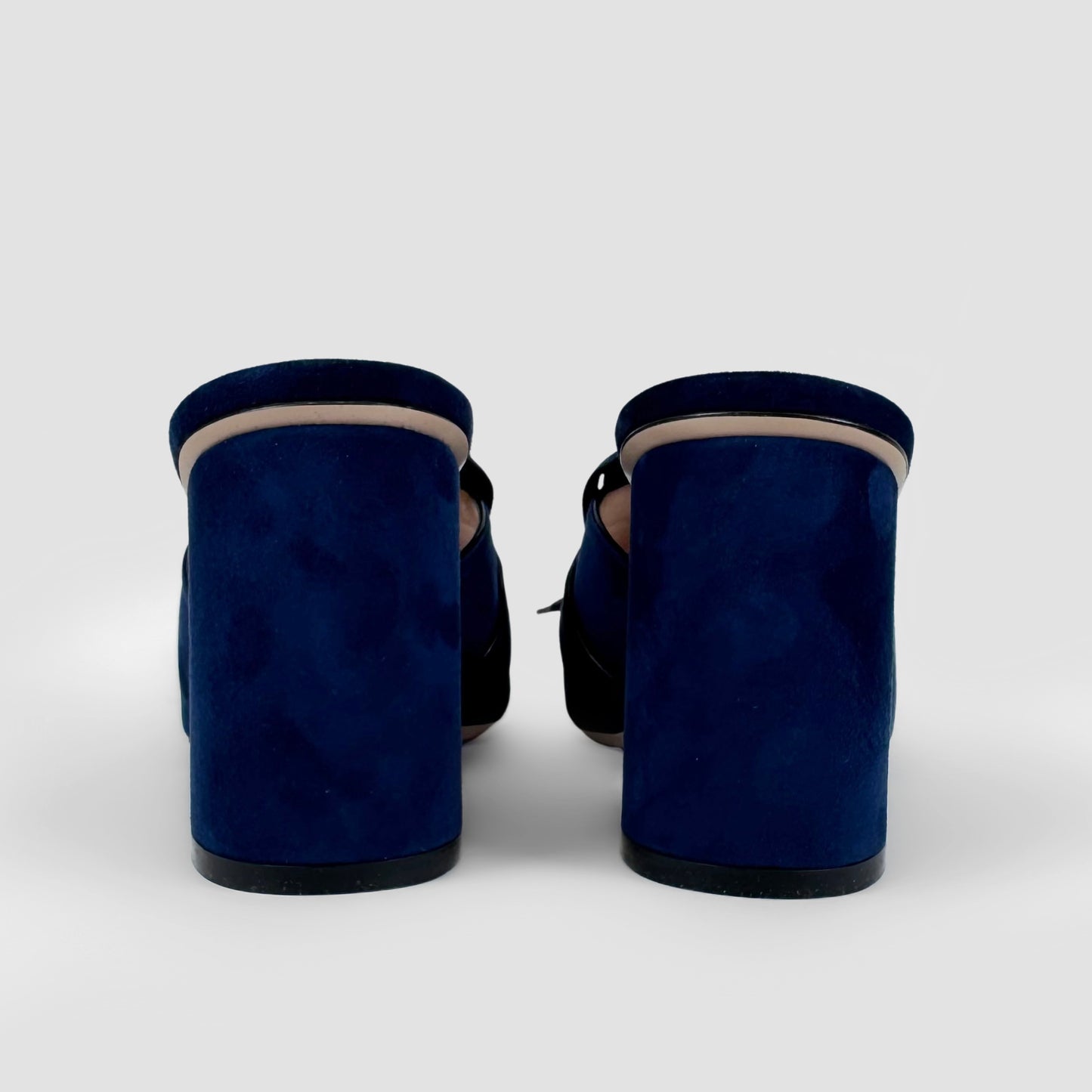 Gucci GG Fringe Marmont Suede Mules