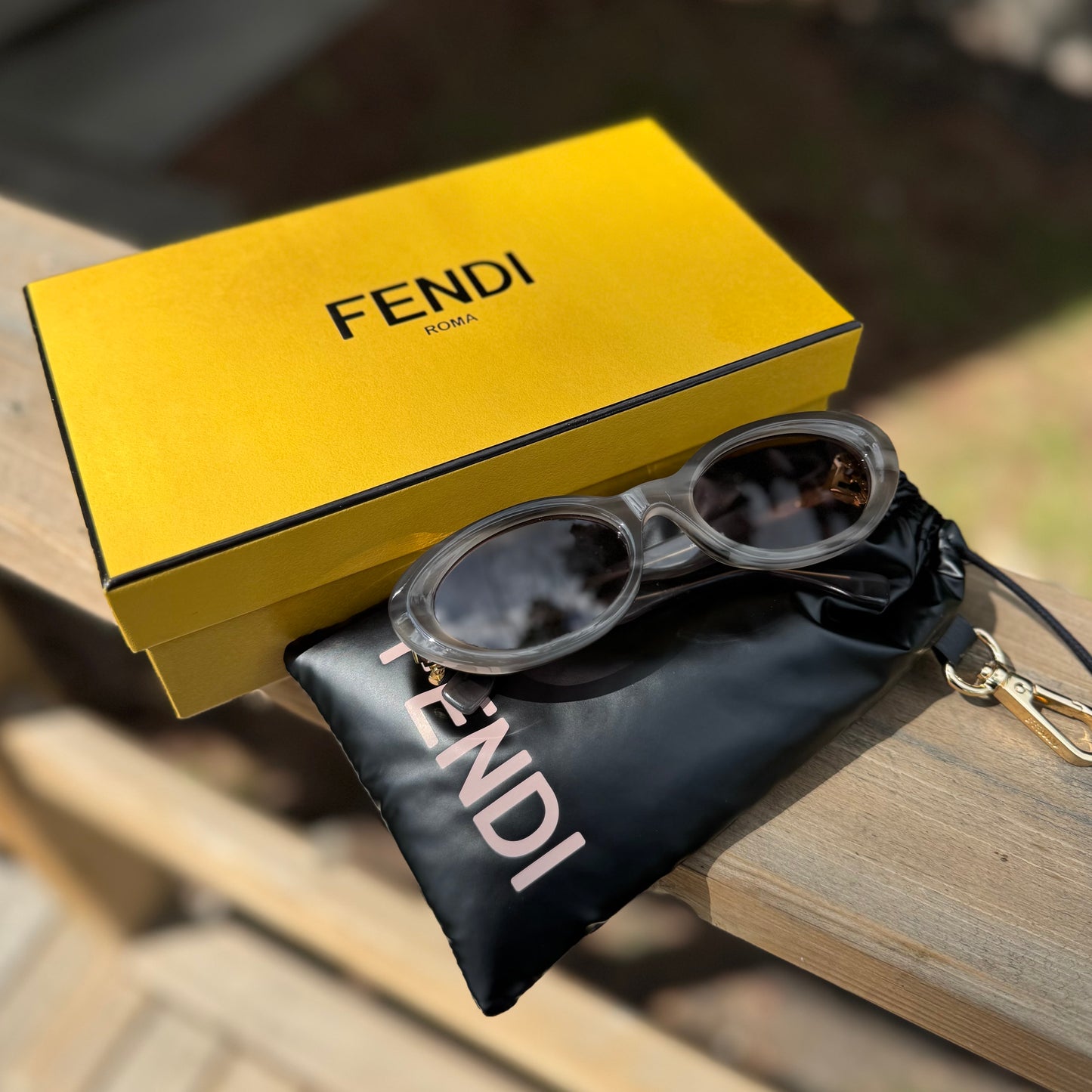Fendi FF Logo Sunglasses