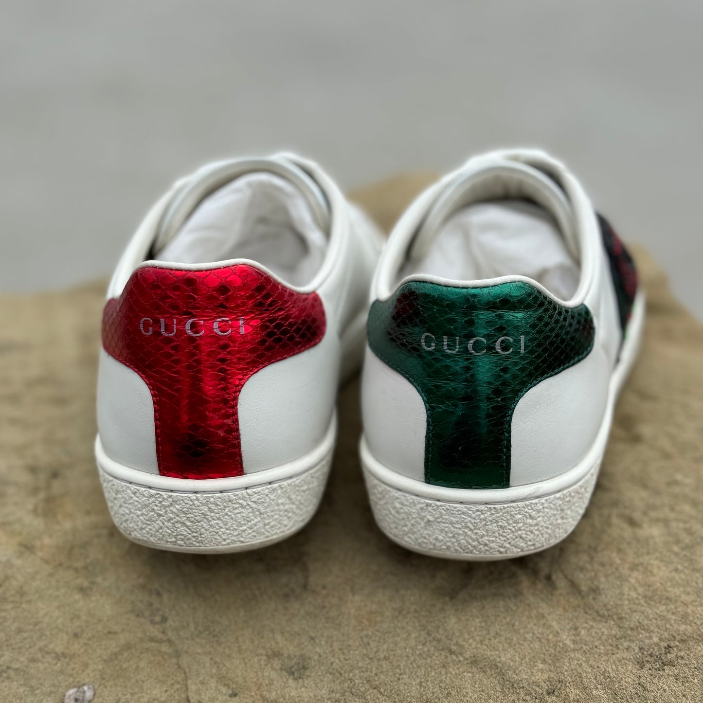 Gucci Ace Lip Sneakers