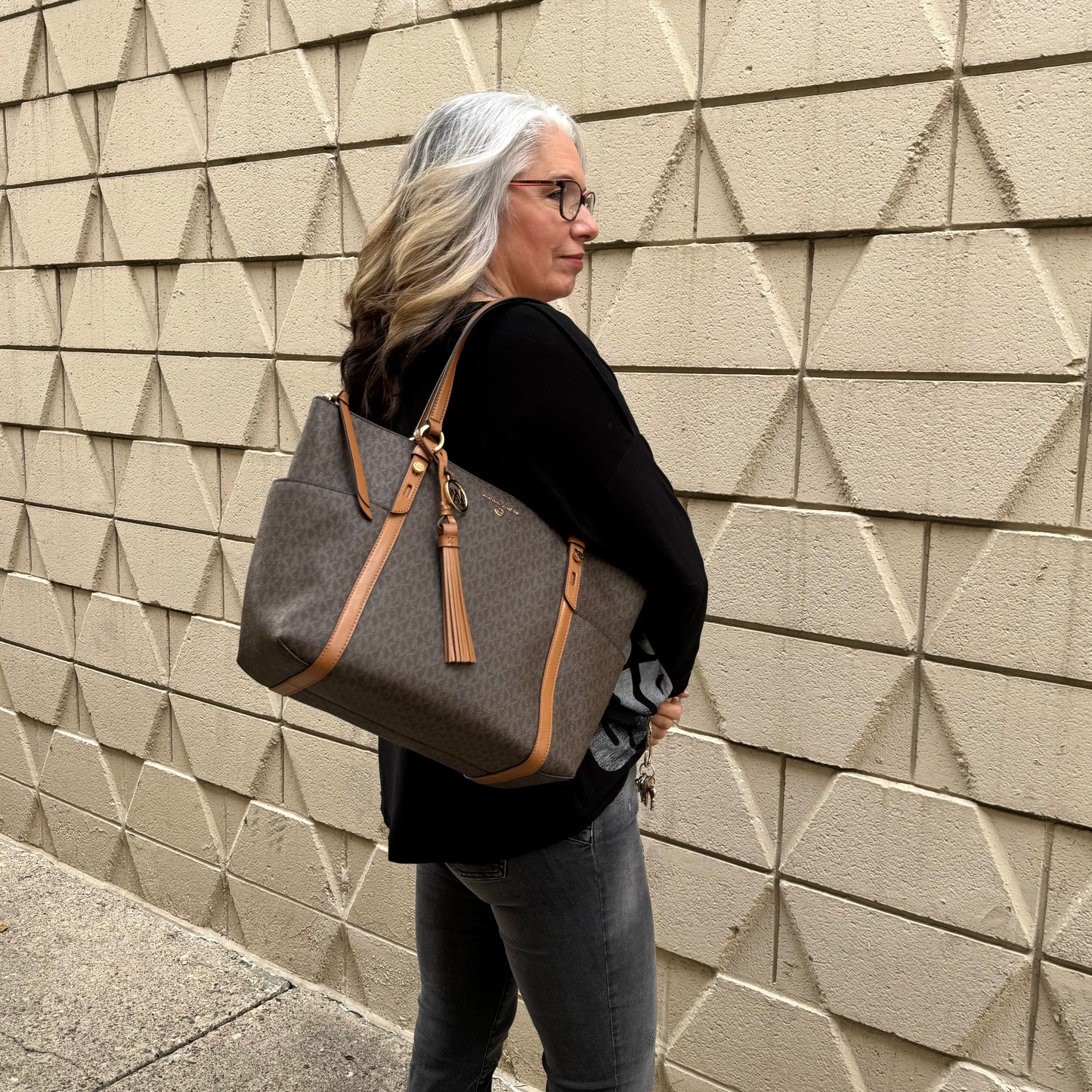 Michael Kors Sullivan Logo Tote Bag