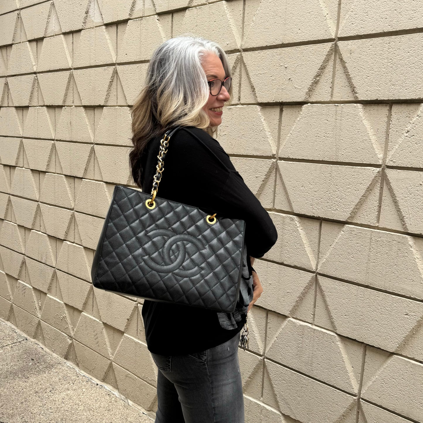 Chanel Grand Shopping Tote Bag