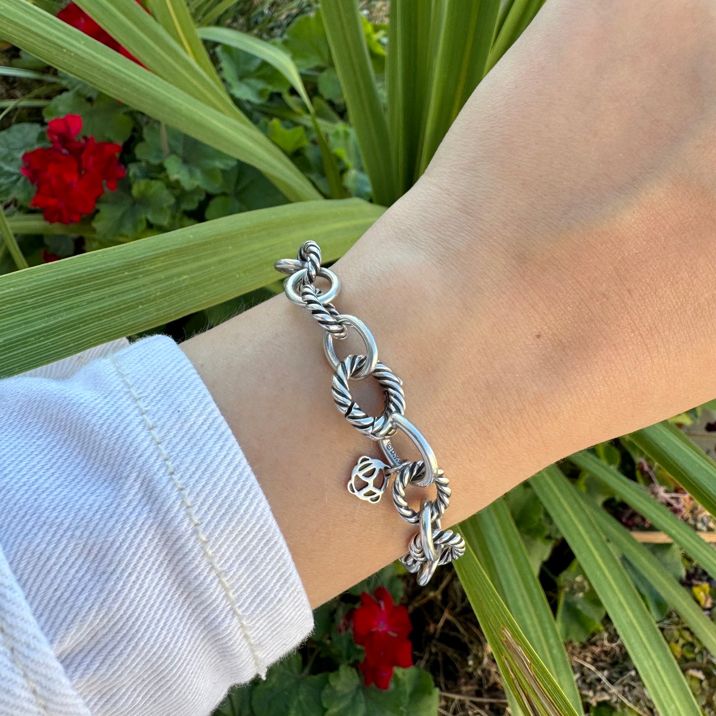 David Yurman Oval Link Chain Bracelet