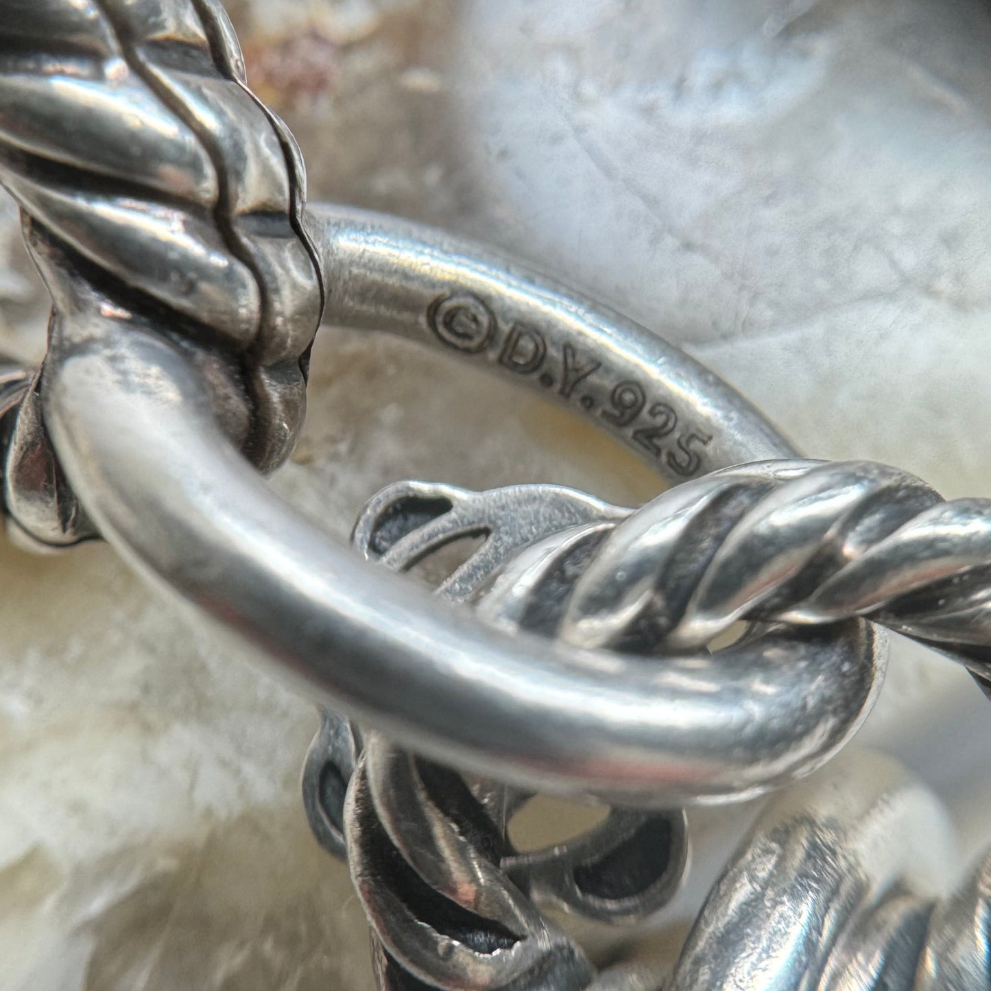 David Yurman Oval Link Chain Bracelet