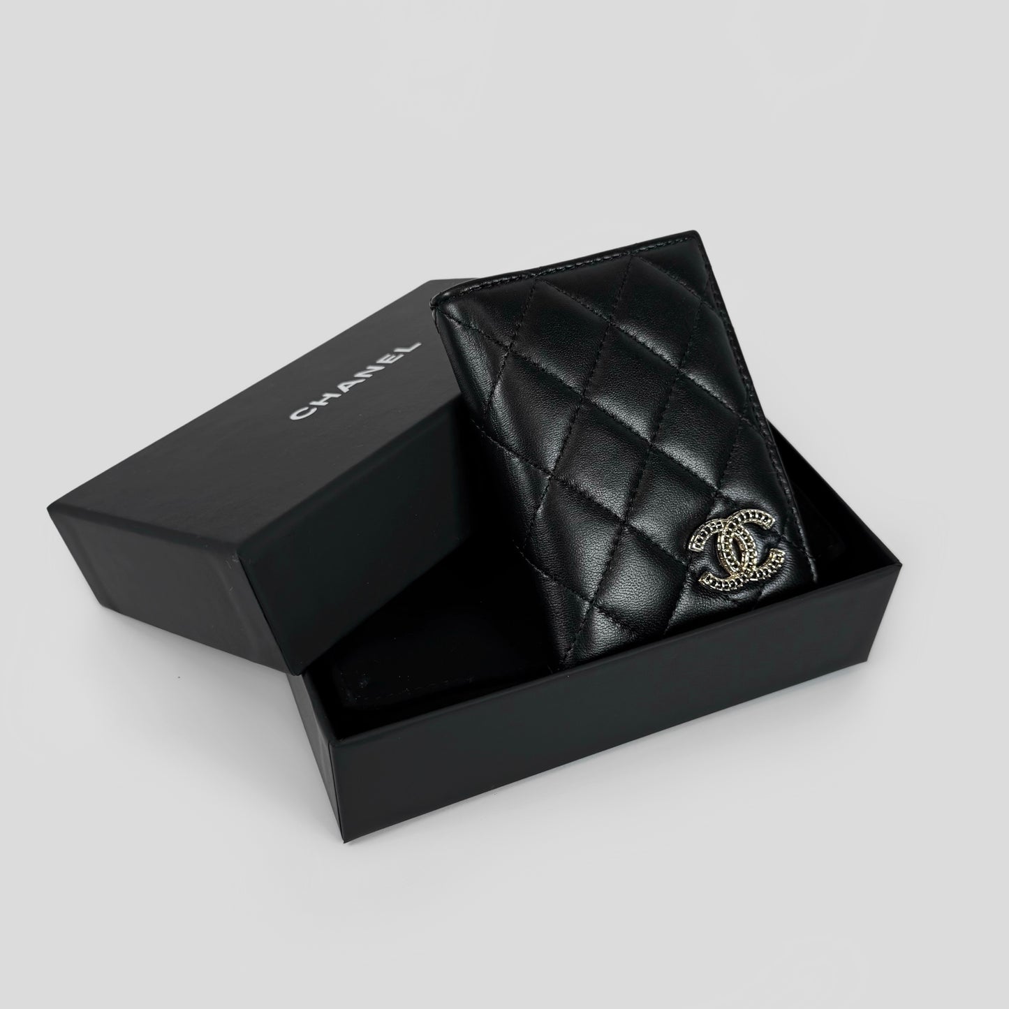 Chanel CC Lambskin Cardholder
