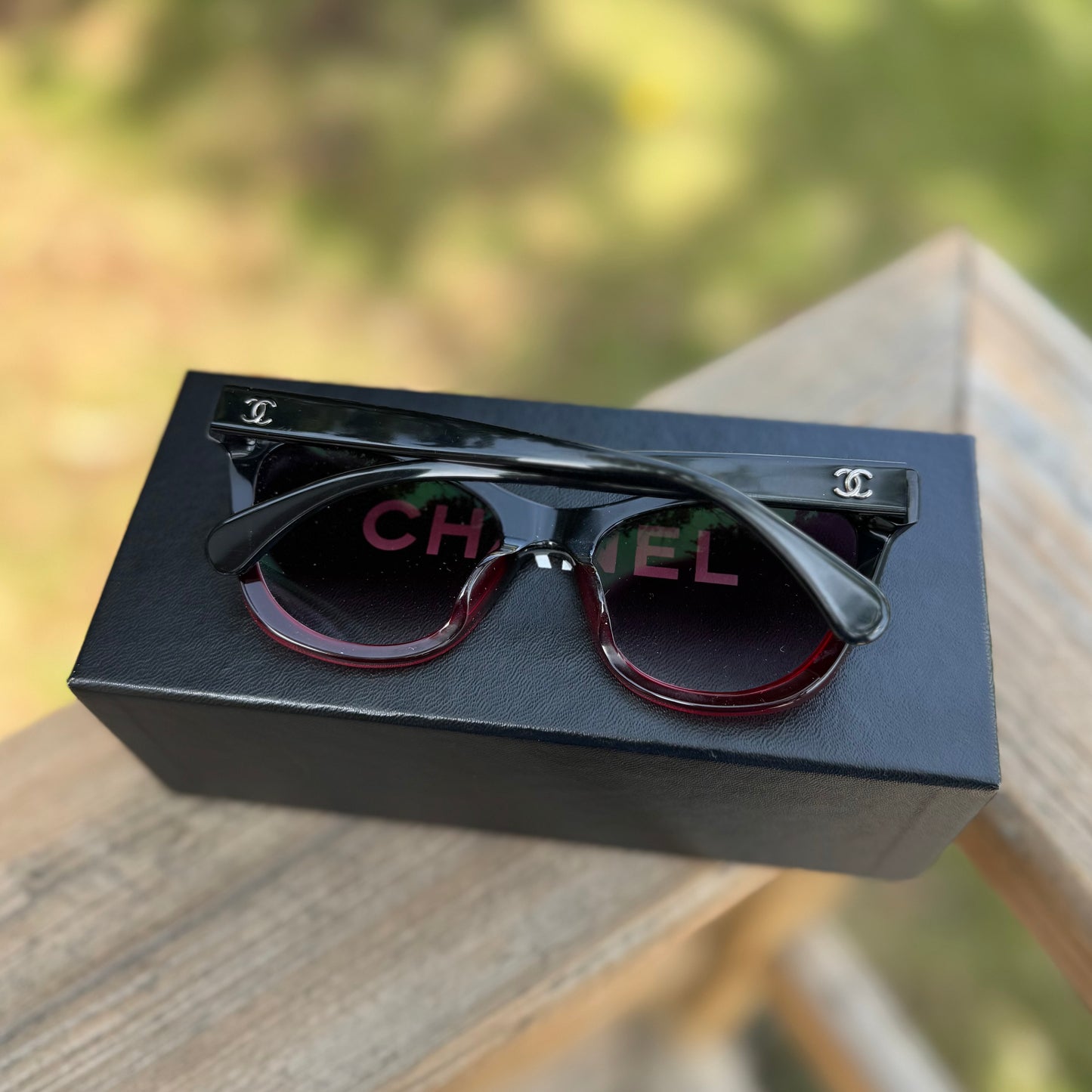 Chanel Cat Eye Gradient Sunglasses