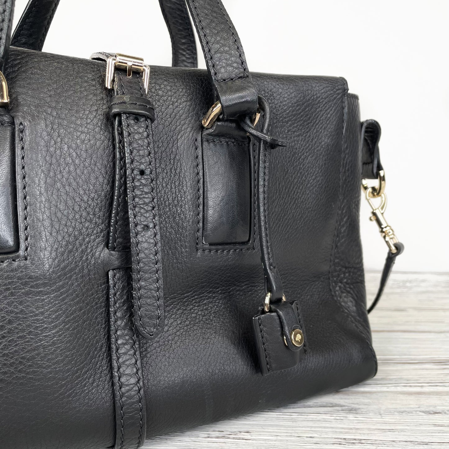 MULBERRY Black Flap Bag