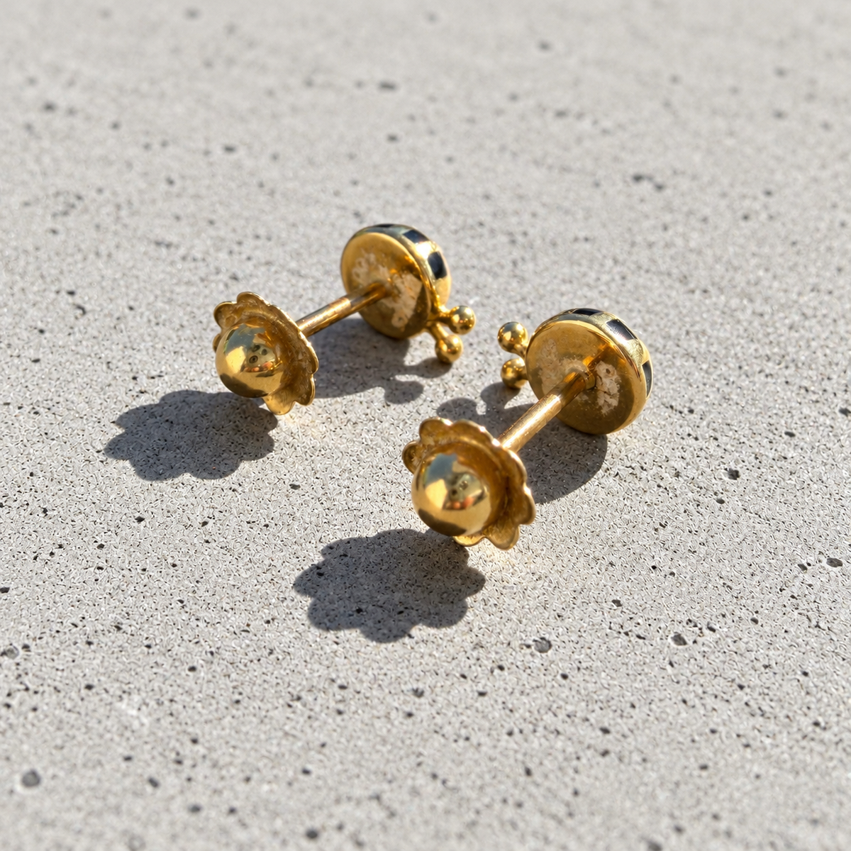 Birks Busy Bee Stud Earrings