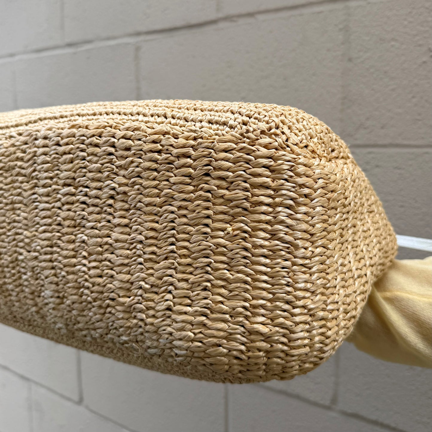 Jimmy Choo Rajah Raffia Hobo Bag