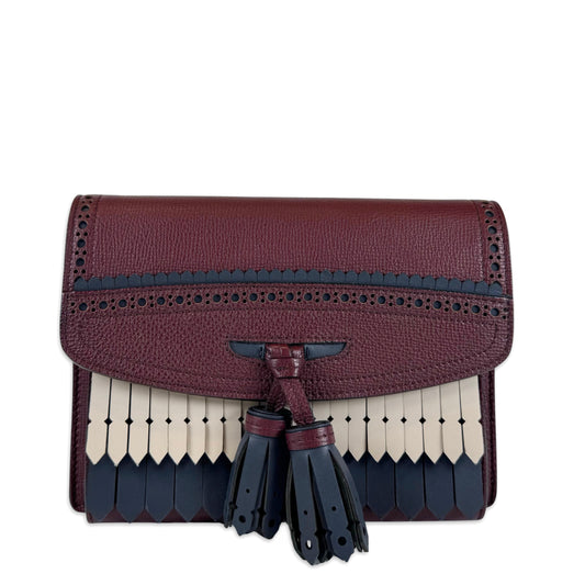 Burberry Macken Brogue Crossbody Bag