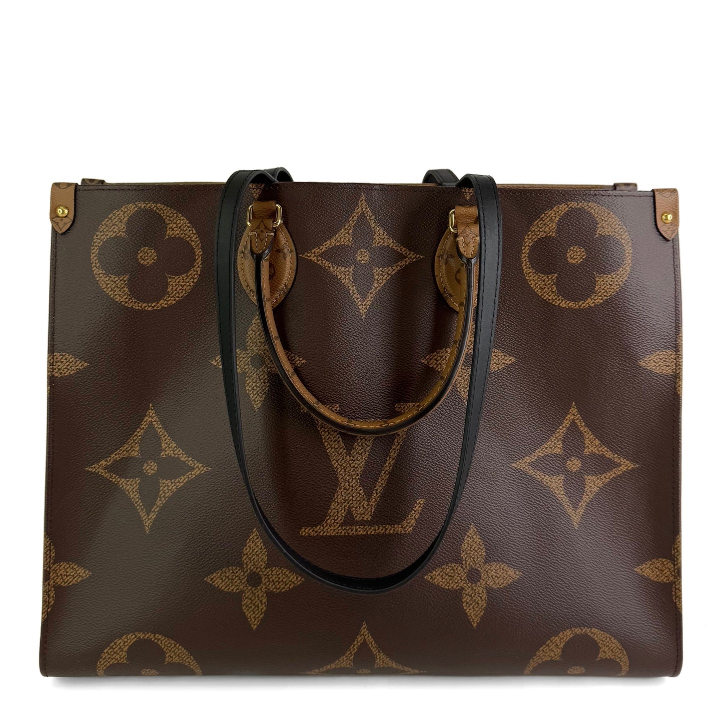 Louis Vuitton OnTheGo Reverse GM Tote Bag