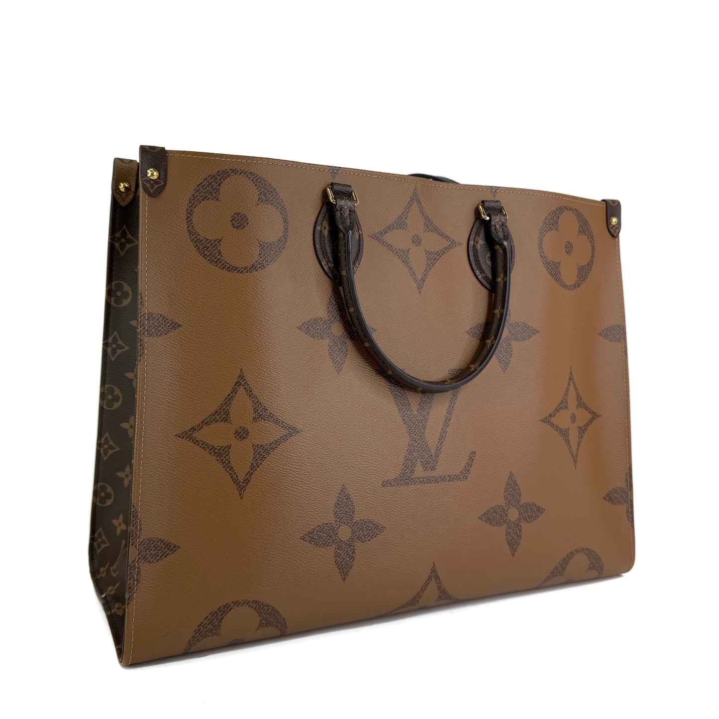 Louis Vuitton OnTheGo Reverse GM Tote Bag