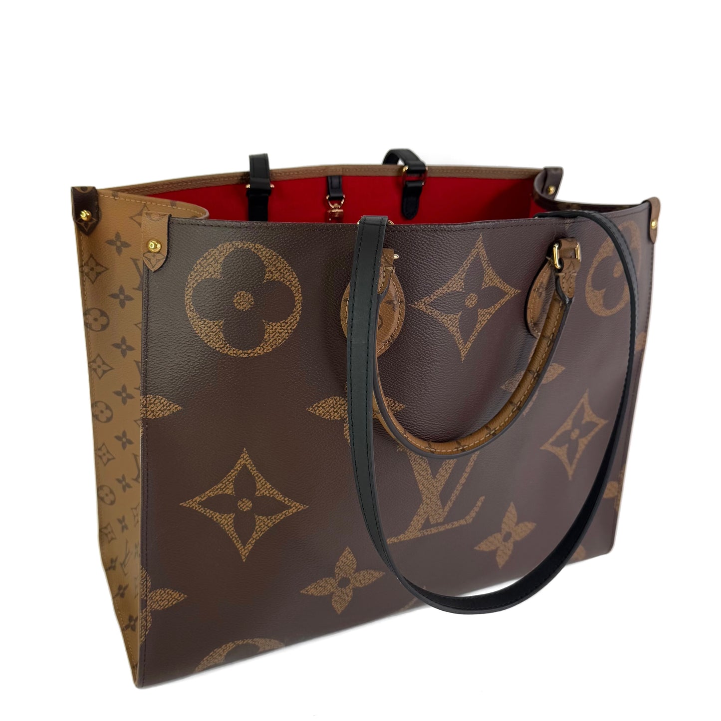 Louis Vuitton OnTheGo Reverse GM Tote Bag