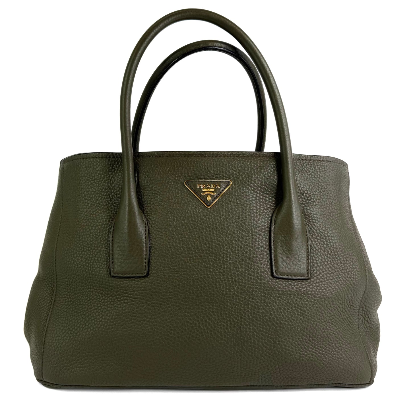 Prada Vitello Daino North South Tote Bag