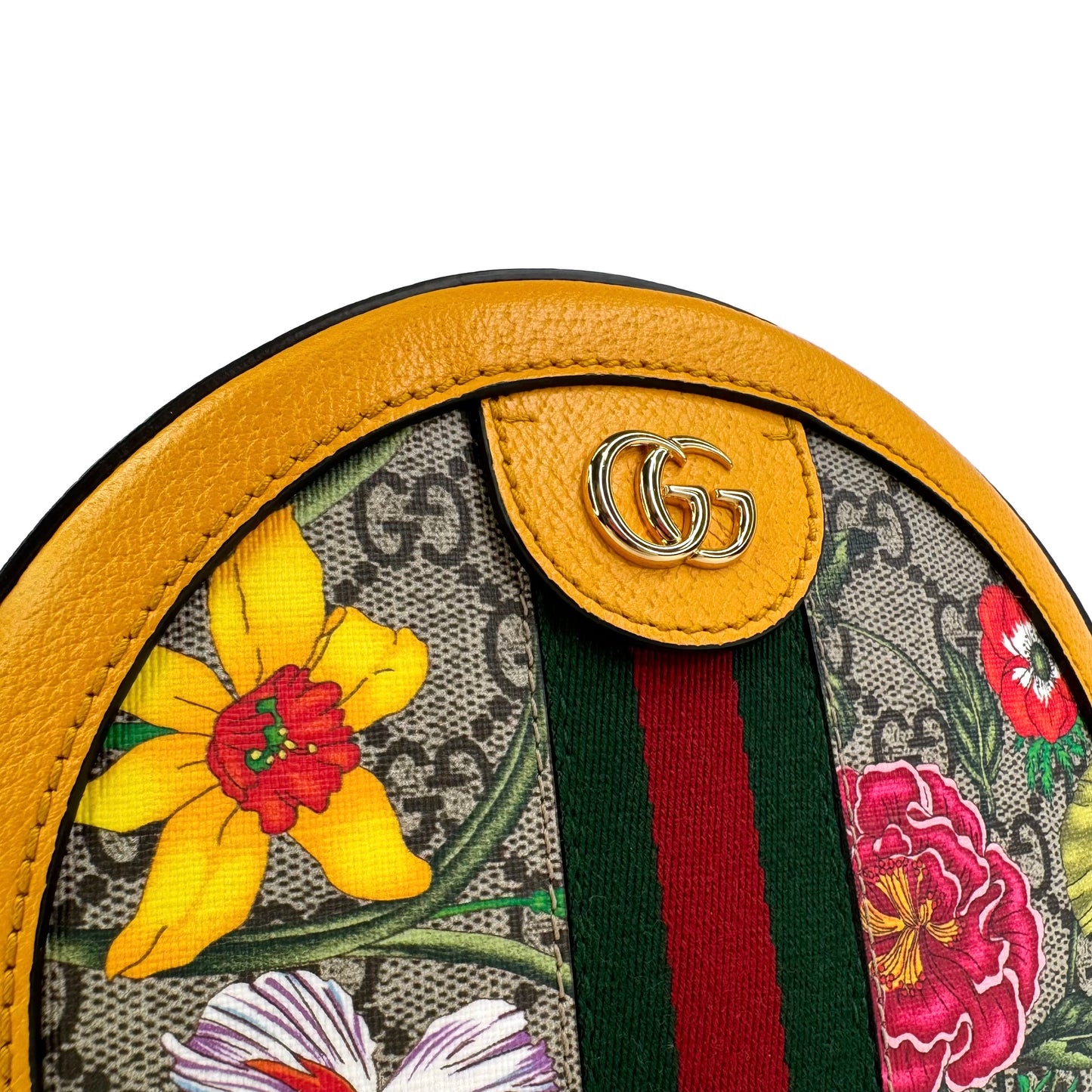 Gucci Round Floral Mini Bag
