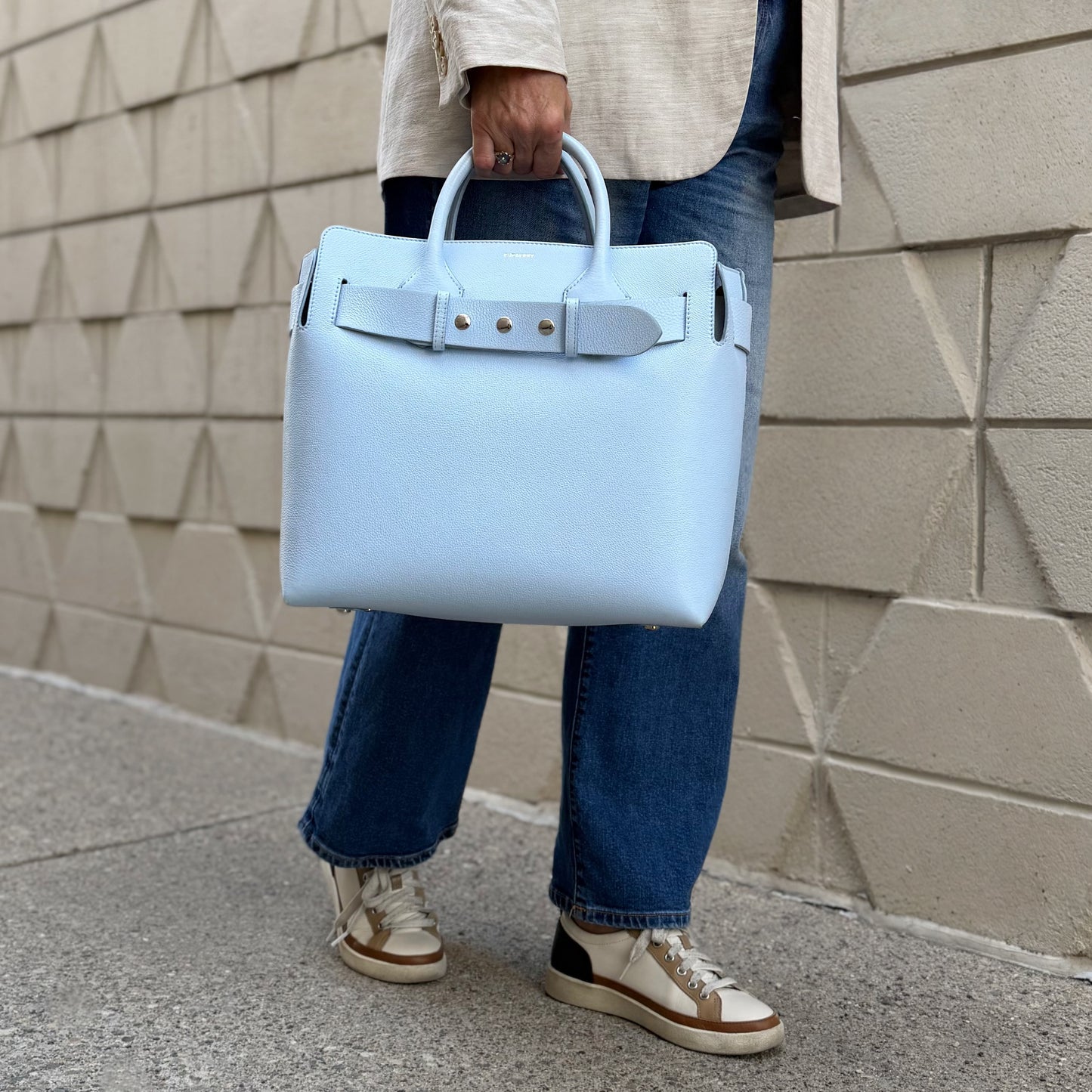 Burberry Belt Tote Bag