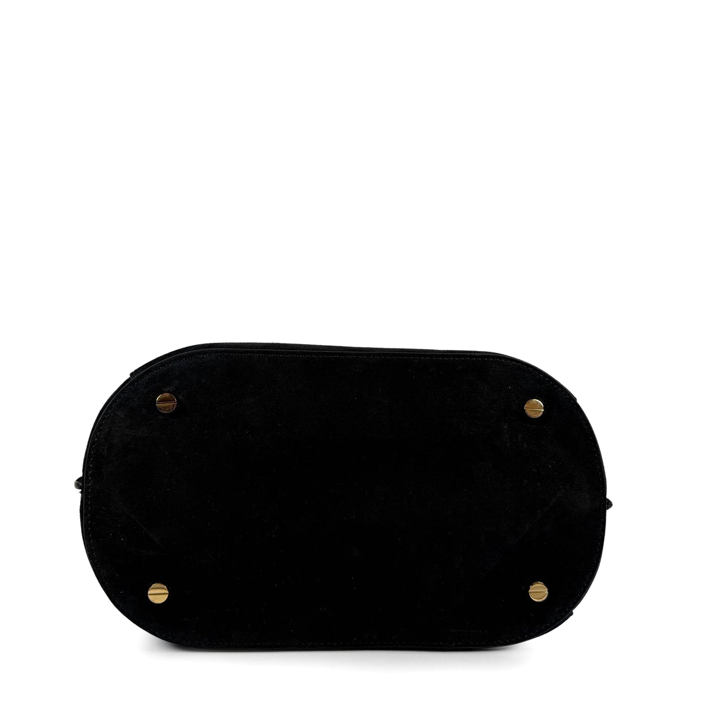 TOTEME Belted Suede Bucket Bag
