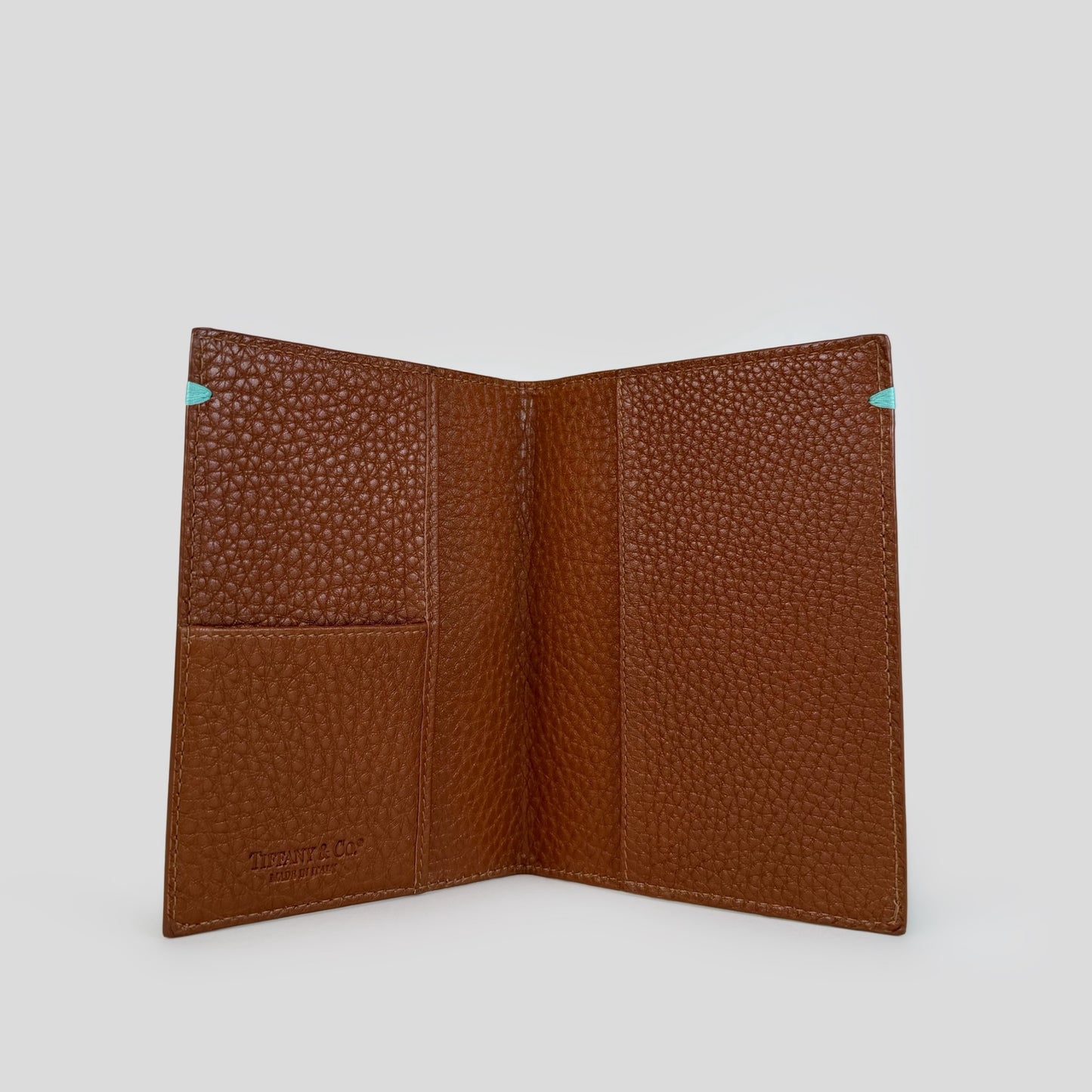 Tiffany & Co. Grain Leather Passport Holder