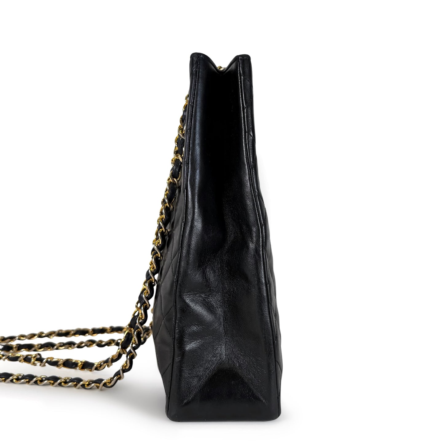 Chanel North South Vintage Tote Bag